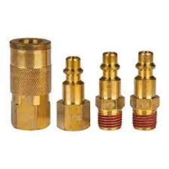 Coated Brass Air Compression Fittings 