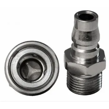 Polished Air Quick Coupler