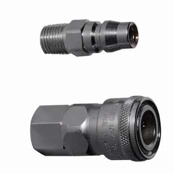 Polished Air Quick Coupler