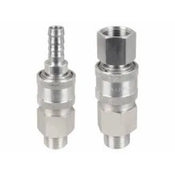 Air Quick Coupler  Silver Color 