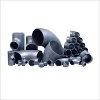 Alloy Steel Pipe Fittings  Black   Polished 