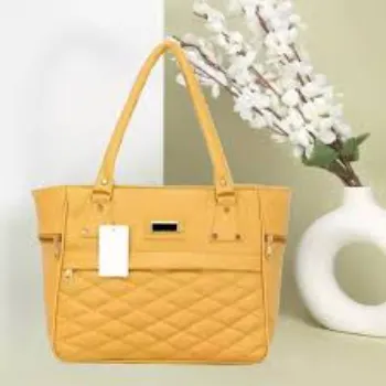 Yellow Alluring Bag For Women 