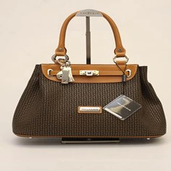 Stunning Brown Black Classy Designer Bag for Ladies