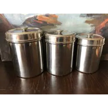 Natural Finishing Aluminium Canister