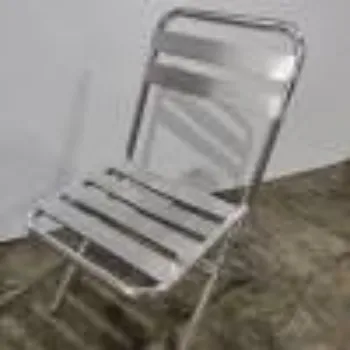 Polished Aluminium Chair