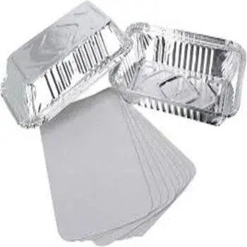 Plain Aluminium Foil Containers