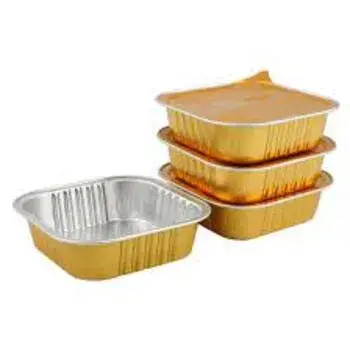 Double Layer Aluminium Foil Containers