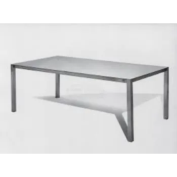 Polished Aluminium Table