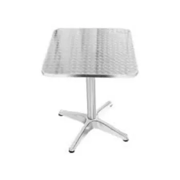 Polished Aluminium Table