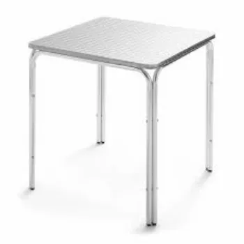 Polished Aluminium Table