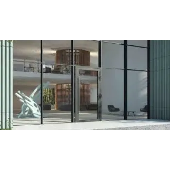 Transparent Aluminum Casement Door