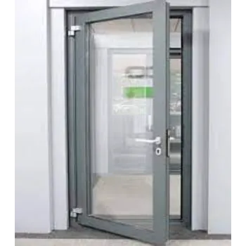 Transparent Aluminum Casement Door