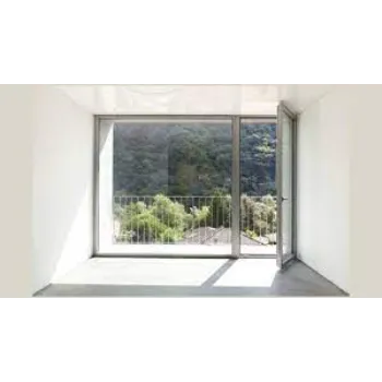 Polished Aluminum Casement Door