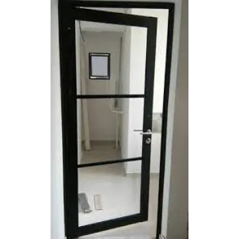 Polished Aluminum Door