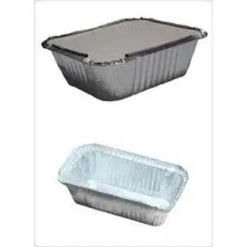 Silver Aluminium Foil Containers