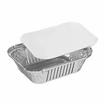 Disposable Plain Aluminium Foil Containers