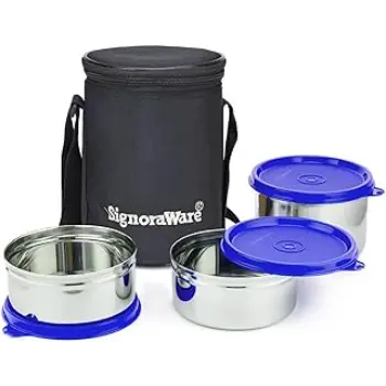 Plain & Printed Aluminum Lunch Boxes