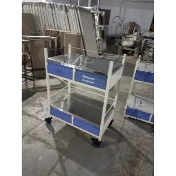 Coated Anaesthesia Trolley