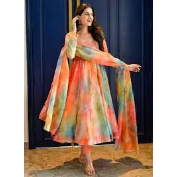 Designer Colorful Anarkali Suits