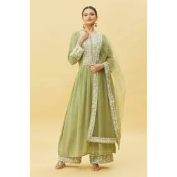 Anarkali Net Dupatta Suits 