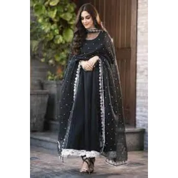 Classic Black Anarkali Suits