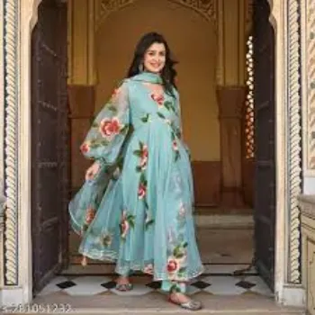 Anarkali Suits Organza