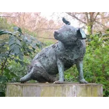 Dog Statue 