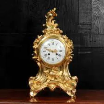  Fine Ormolu Rococo Clock By Henry Lepaute