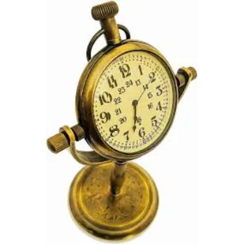  Nautical Marine Desk Clock Brass Desk Clock 5 Rotating