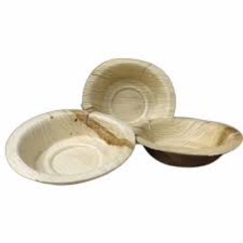 Color Coated Areca Leaf Bowl