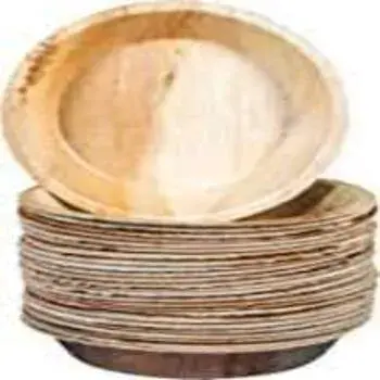 Plain Areca Leaf Bowl