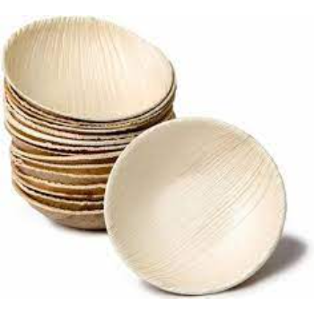 Liquid Hold Areca Leaf Bowl