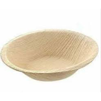 Round Areca Leaf Bowl
