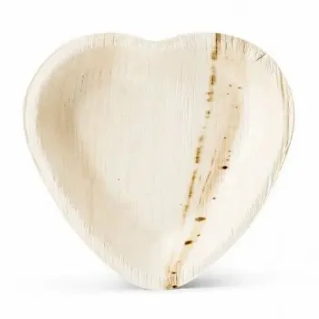 Heart shape Areca Leaf Plates