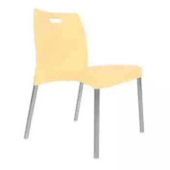 Yellow Armless Chair