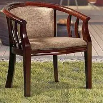 Wooden Armrest Chair