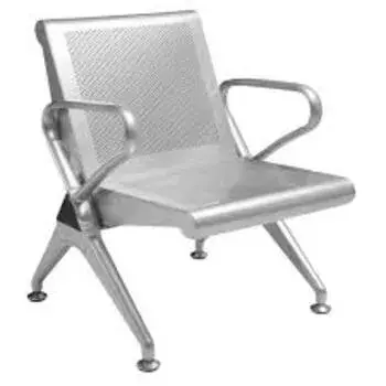 Silver Armrest Chair