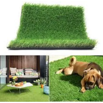 Green Artificial grass