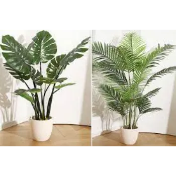 Coated Plastic Artificial Plants