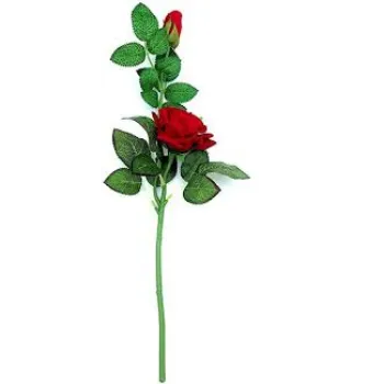 Green Artificial Rose