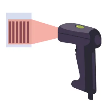 Saxena Laser Barcode Scanner