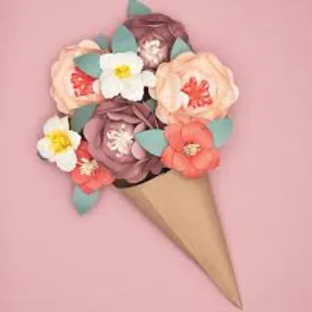 Standard colors Paper Bouquet