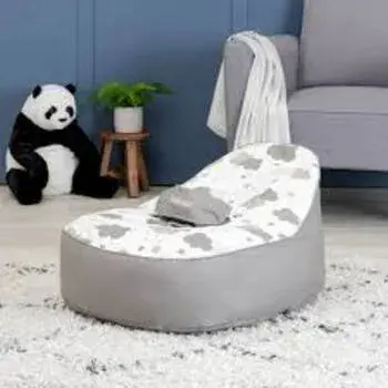 Grey Cloud Baby Bean Bag