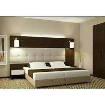 Double Wooden Cot Bed 