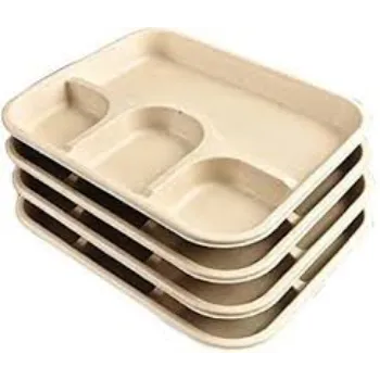 Machine Made Bagasse Disposable Plate