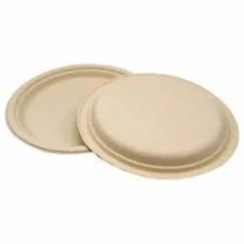 Light Weight Bagasse Disposable Plate