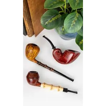 Antique Bamboo Smoking Pipe