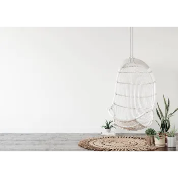 Plain Bamboo Swing Chair