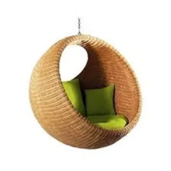 Round Bamboo Swing Chair