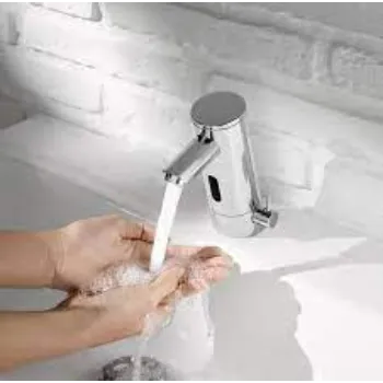 Basin Tap Silver Color 